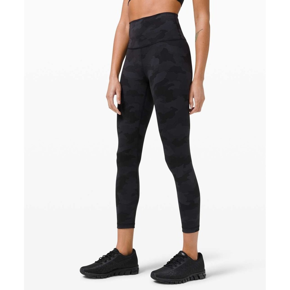 Lululemon Wunder Under HR Tight 25" Camo‎ Size 20